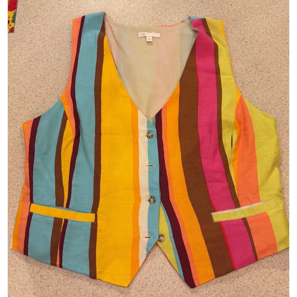 GB Multicolor Striped Vest